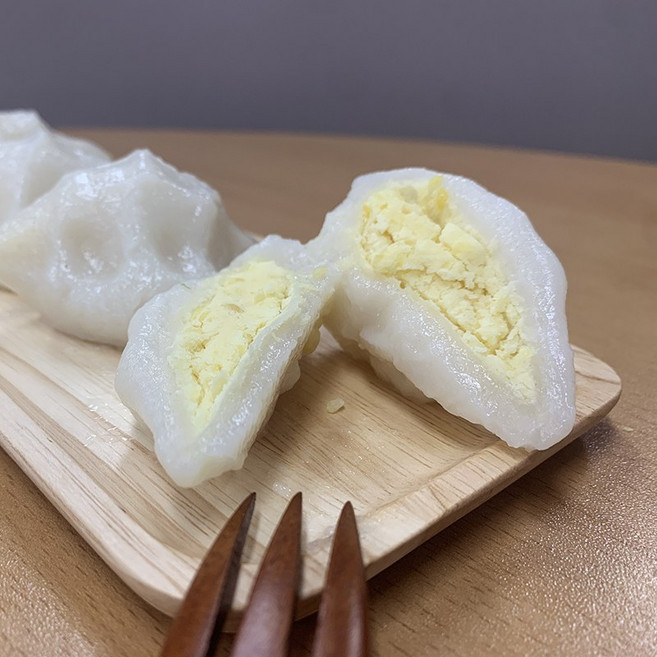 고소한 녹두앙금 듬뿍 녹두송편 1kg 굳지않는 대용량 송편, 1개