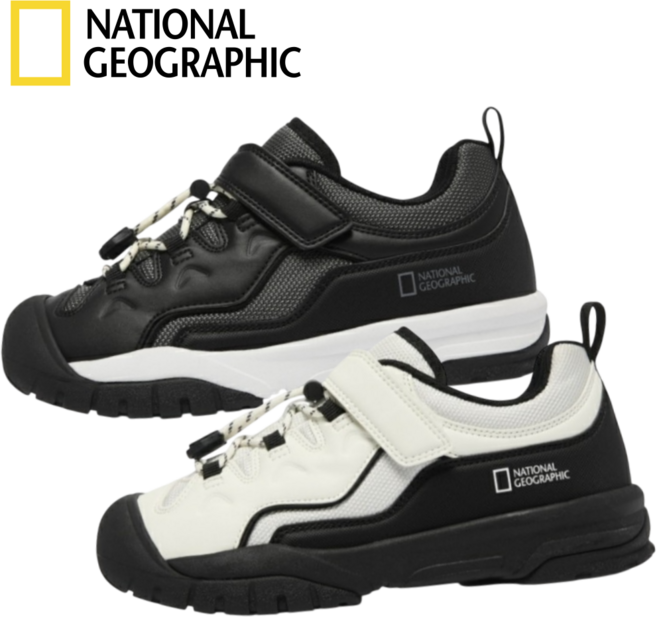 백화점정품 내셔널지오그래픽 키즈 공용 운동화 새학기 신학기 초등학교 저학년 고학년 소풍 학원 나들이 현장학습 여행 일상 깔끔 데일리화