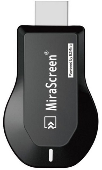MiraScreen M2 Pro 1080P 무선 디스플레이 동글 HDMI 호환 수신기 IOS Android 용 DLNA Miracast 용 TV 스틱, 검은색