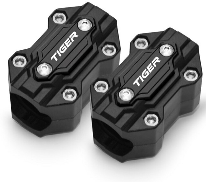 Triumph Tiger 800 900 GT PRO Rally Explorer 1200 XCA 1050i 955i 엔진 보호 블록 범퍼, 1개