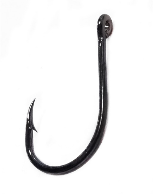 카쿠쯔리 대용량지누링바늘 니켈 감성돔바늘 카본바늘 고강도 탄성, 1개