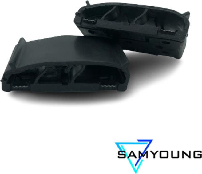 고무 풍지판 블랙 TPF-250, 1개