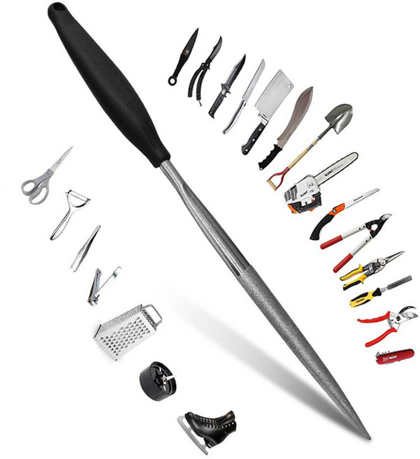 가위갈이 칼갈이 야스리 샤프너 한아툴스 다이아몬드, 1개