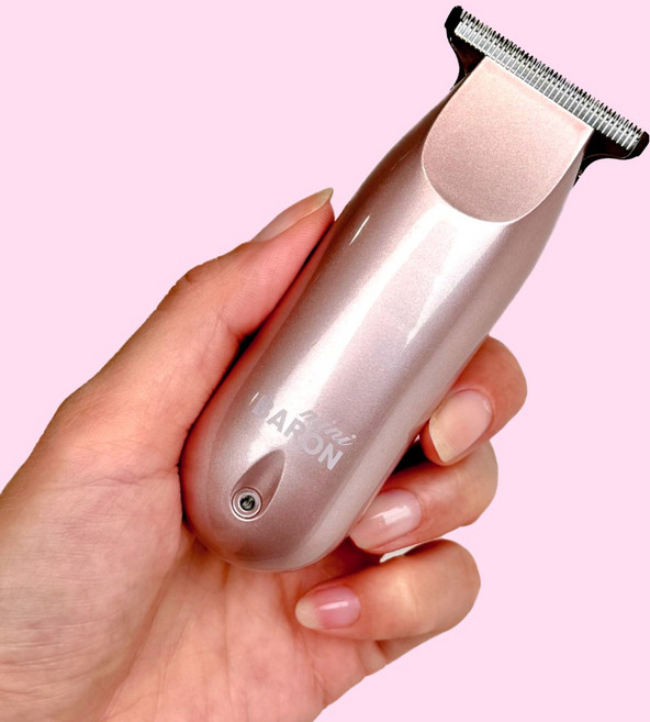 바론 전문가용 미니 토끼 바리깡 이발기 클리퍼, 1개, 베이비 핑크