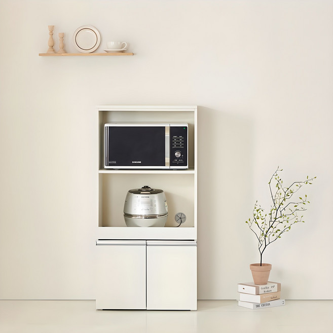 동서가구 이즈 앤디 멀티 렌지대 방문설치, 화이트, 3단