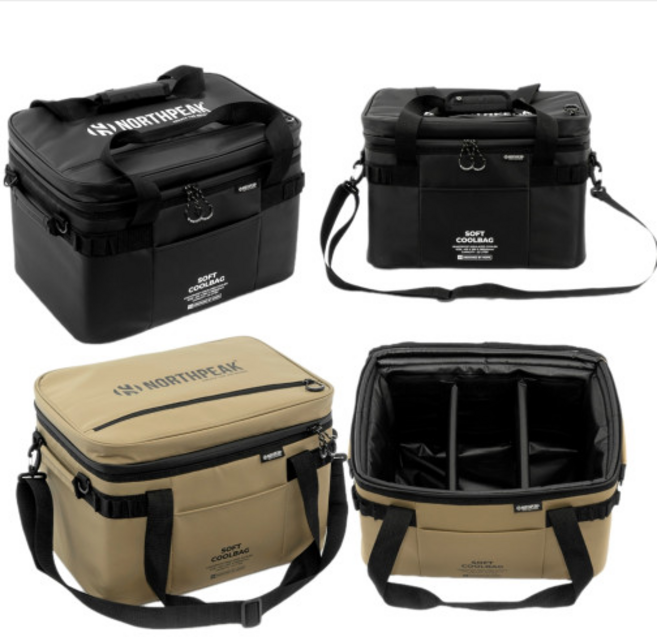 노스피크 소프트 쿨백, 23ml, 블랙