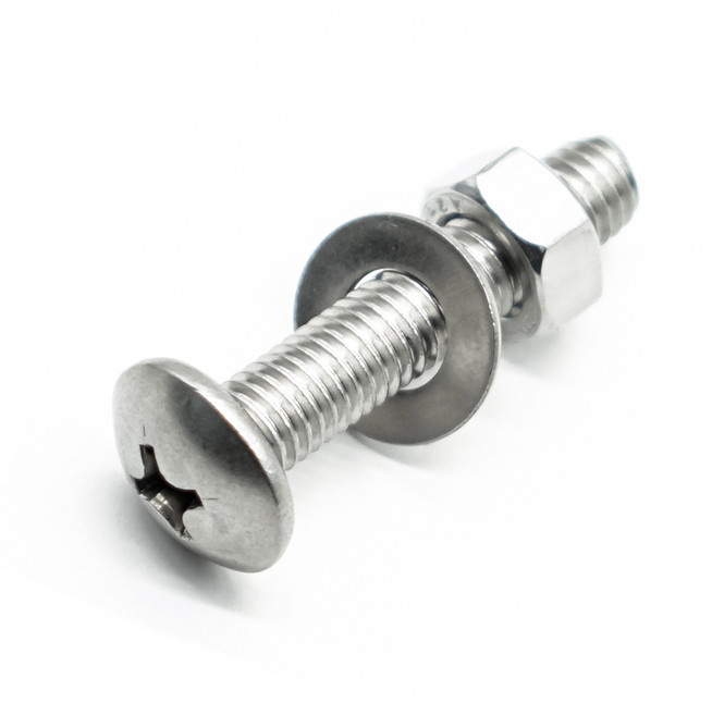 트러스머리볼트세트(스텐) 십자 우산머리, 1개