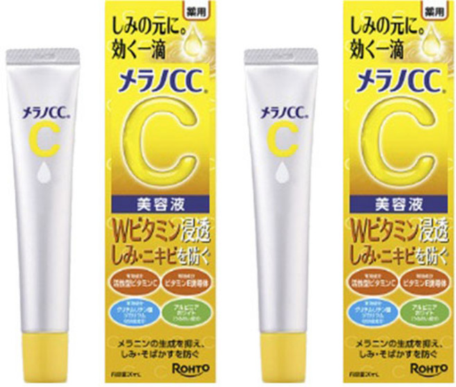 Melano CC 高濃度維他命C亮白精華液, 20ml, 2條