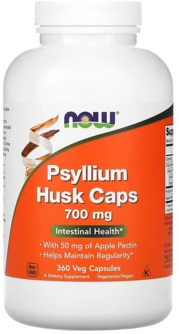 나우푸드 차전자피 700mg 식이섬유 섬유소 180베지캡슐, 360정, 1통 - 쿠팡