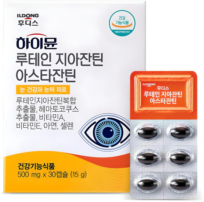 하이뮨 루테인 지아잔틴 아스타잔틴, 30정, 1개