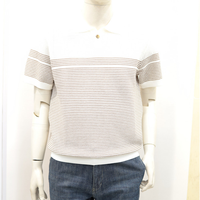 [INDIAN] 스트라이프 폴로 니트 MIU BS6M3161