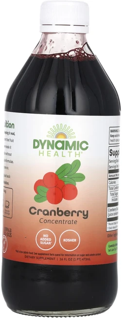 몸관리하세요 겨울입니다 Dynamic Health 크랜베리 농축물 유리잔 473ml(16fl oz) 특별관리진행, DynamicHealth크랜베리농축물유리잔473ml16 - 쿠팡