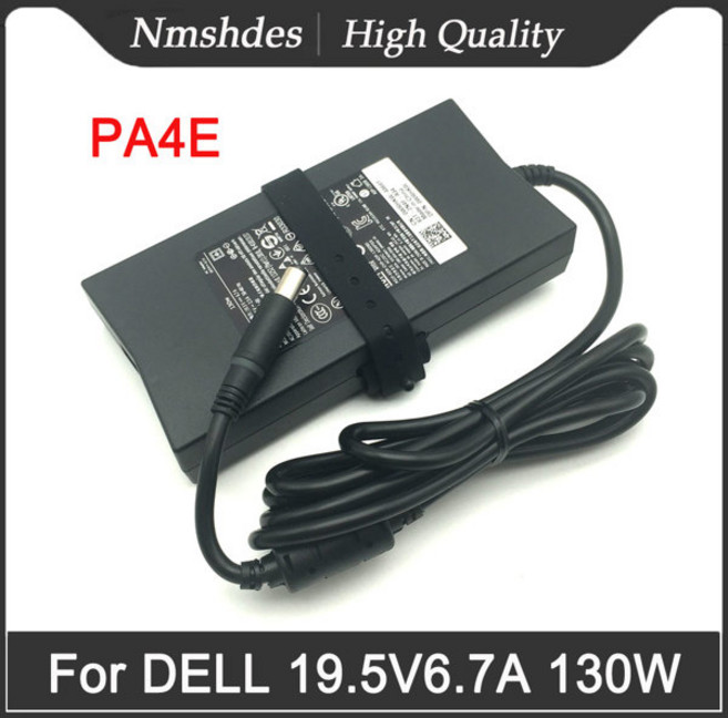 Dell Inspiron 15 7000 7559 Latitude Pro2x Pro3x XPS 15L502x 17L702x 노트북 충전기용 19.5V 6.7A 130W AC 어댑터, [02] 유럽 ​​연합