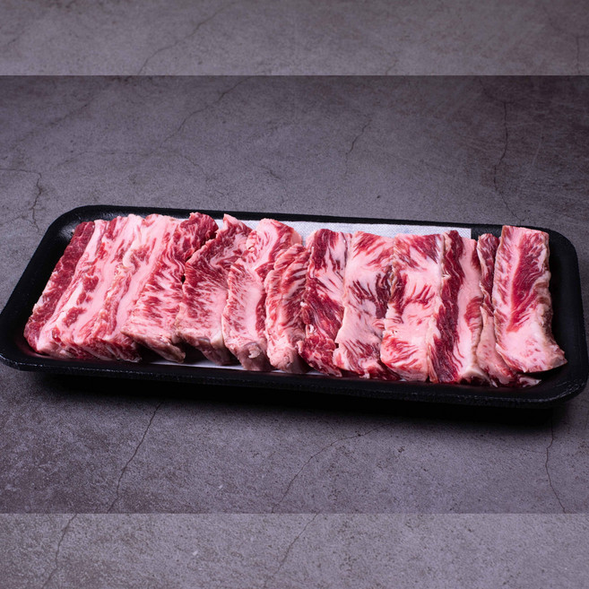 [누리돈애] 한우 구이용 300g 갈비살 (냉장), 1개