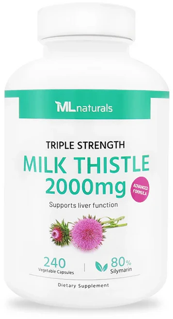 마이라이프 내추럴스 트리플 스트랭스 밀크씨슬 2000mg, 240정, 2개 - 쿠팡
