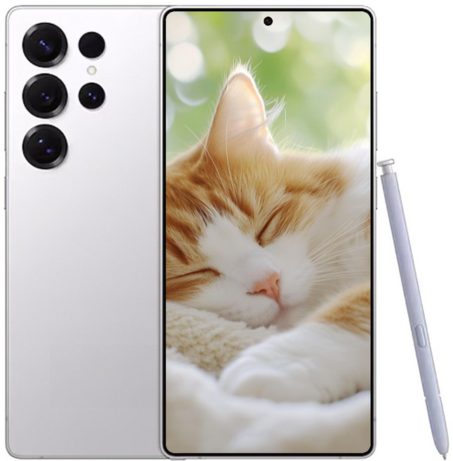 삼성전자 갤럭시 S 25 울트라 미개봉 새상품, 256GB, Titanium White Silver 화이트 실버