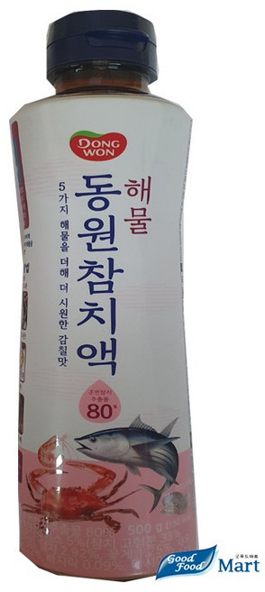 동원 참치액 해물 500g (8개), 8개