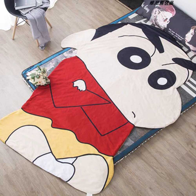 짱구 이불 애니 캐릭터 이불 간절기 여름 에어컨 이불