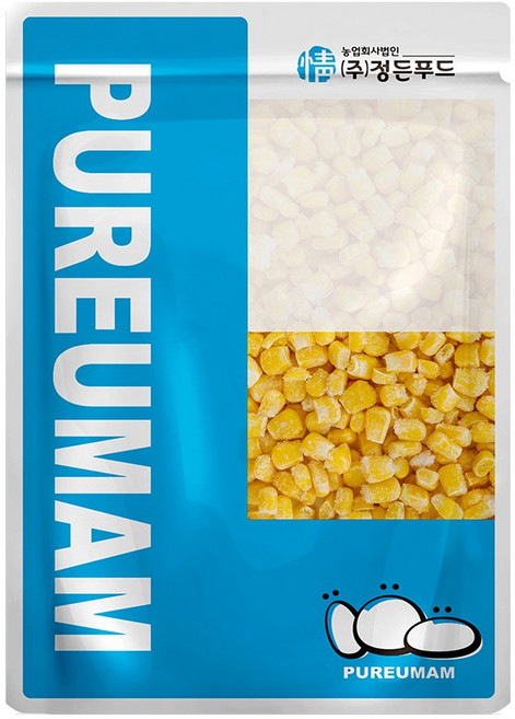 푸르맘 우리 국산 찰옥수수알 냉동, 1개