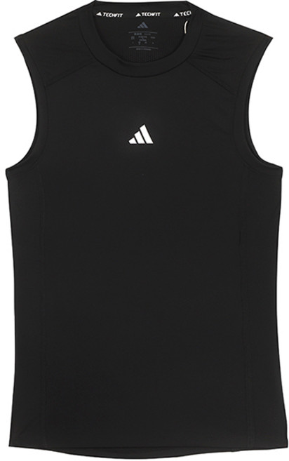 아디다스 M TECHFIT COMPRESSION TRAINING SLEEVELESS TEE 헬스 운동 러닝 컴프레션 싱글렛 민소매 티