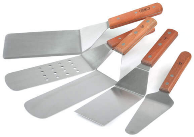 철판헤라 우든 스페치 삼각 사각 스텐 업소용 음식점 피자 뒤집개 철판 뒤집기 뒤집게 뒤지개 나무 우드 캠핑 캠핑용 볶음요리 철판요리 곱창 순대볶음, 우든 사각스페치 - 중, 1개