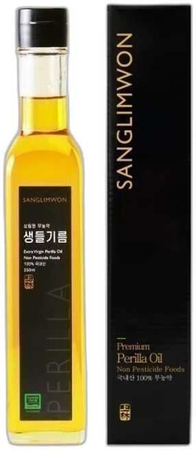 상림원 100% 국산 무농약 냉압착 생들기름, 250ml, 1개 - 쿠팡