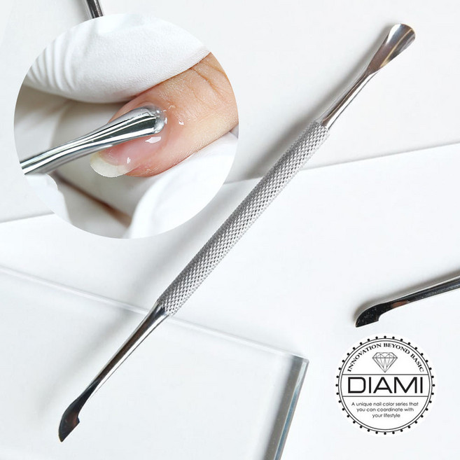 다이아미 코코푸셔 큐티클제거 손톱관리 정리 네일도구, 1개, 단일