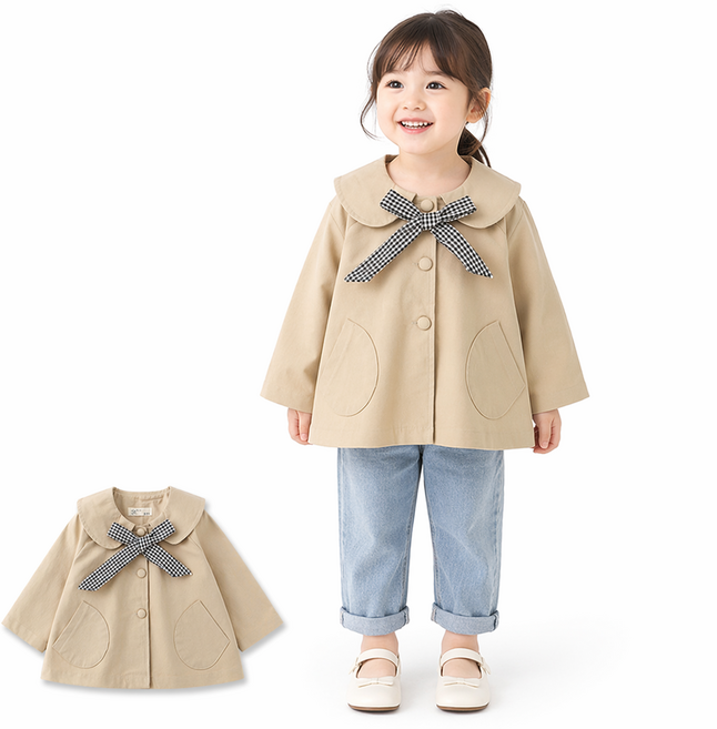 여아 유아 아기무스탕 떡볶이 롱코트 키즈 아동복 주니어옷