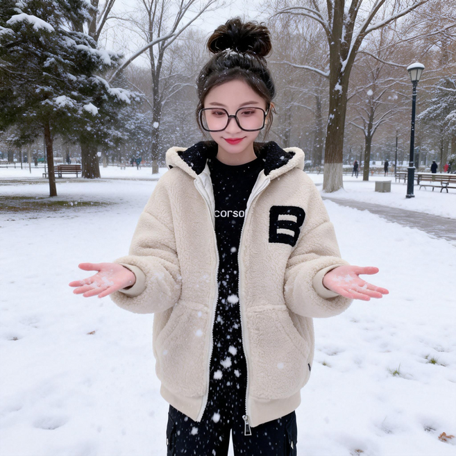 겨울신상 여아 뽀글이 후리스 잠바 22109
