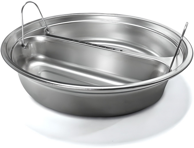 벨로비 스테인레스 저당밥 찜기 플레이트, 18.8cm, 1개