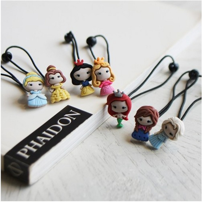 (MINI Q BIG) 7공주 헤어끈 미니머리끈 어린이집선물로 좋아요~~