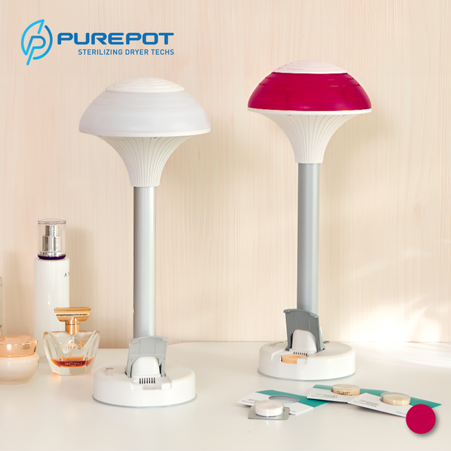 퓨어팟 스마트 모자관리기 모자 가발 헬멧 관리 살균 건조 거치대, 고급형 (WIG+)