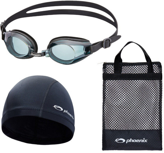 생존수영 세트 수영훈련용 PS203-02, 블랙