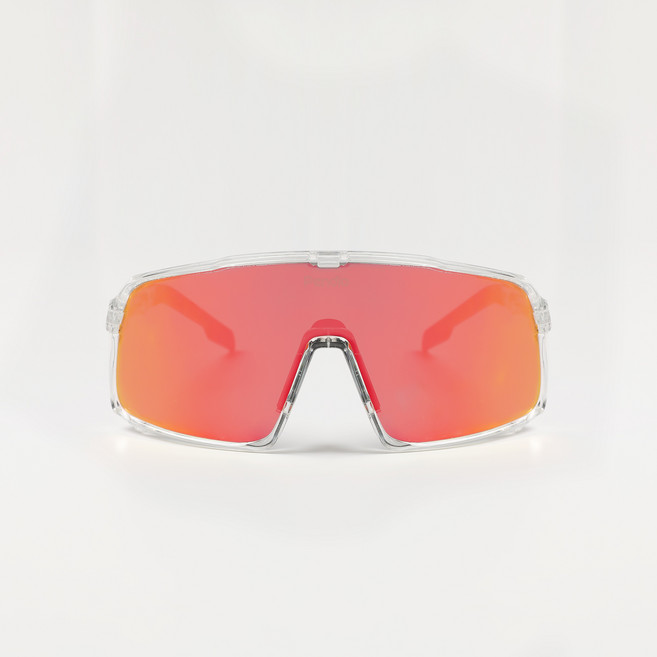 펜디오 사틴 자전거고글 스포츠 선글라스 변색 미러 클리어 렌즈 3종구성, 크리스탈, 1개