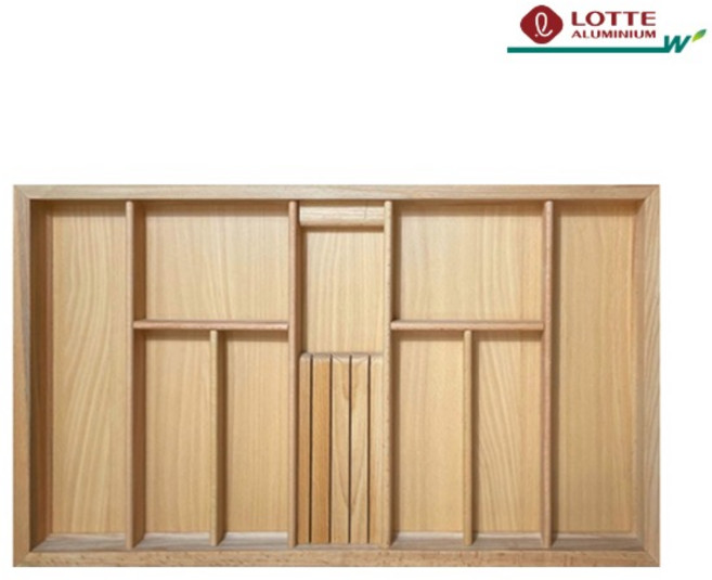 비아츠 원목수저분리함 600 700 800 900 1000 다용도 서랍 정리함 주방 수저정리함 칼꽂이, 1개