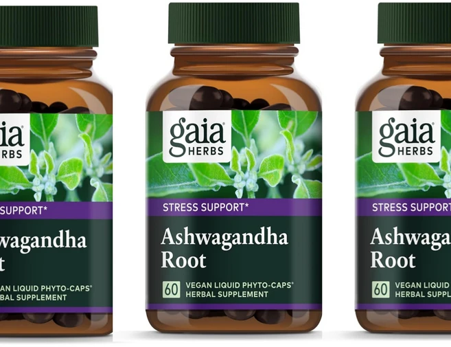 아슈와간다 뿌리 Gaia Herbs 비건 액상 Phyto-Caps, 3개, 60정 - 쿠팡