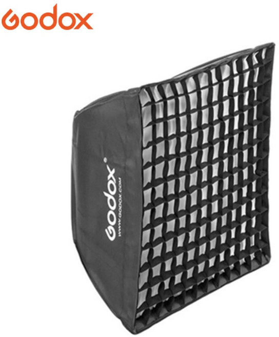 GODOX 고독스 SB-FW6060 / 60x60cm 보웬스 마운트 허니컴 그리드 조명 정사각 소프트박스, 1개