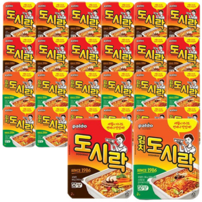 김치도시락 12입 + 도시락 (총 24입), 1개