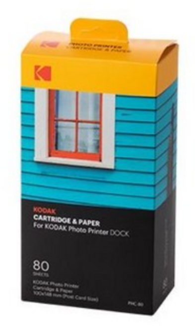 코닥 도크 플러스 전용 6인치 카트리지 80매, 1개