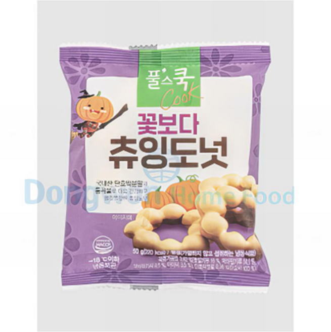 풀스쿡 꽃보다 츄잉도넛, 50g, 20개