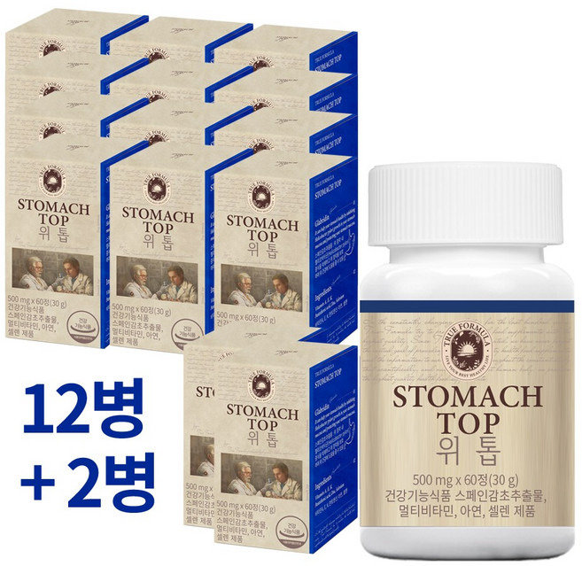 트루포뮬러 위톱, 60정, 14개