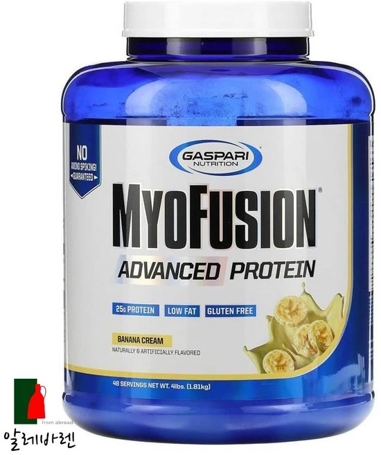 Gaspari뉴트리션 단백질 미오푸전 바나나 크림맛 1.81kg, 1개 - 쿠팡