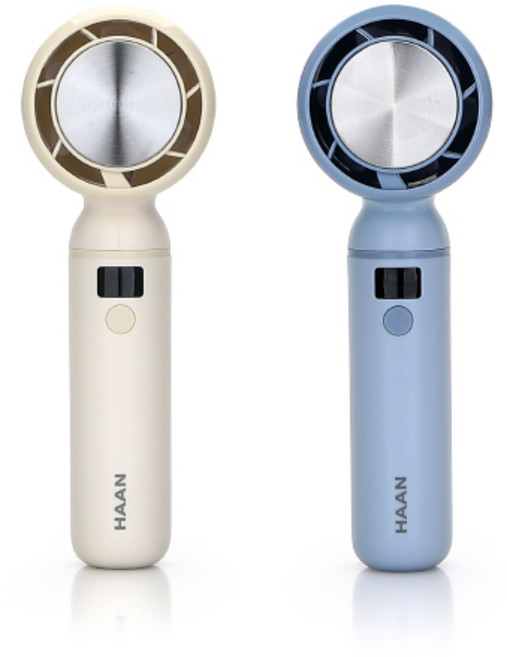 한경희생활과학 100단 초강력 급냉 아이스 휴대용선풍기 미니냉각 에어컨 손선풍기 HF-T60C, 새틴블루