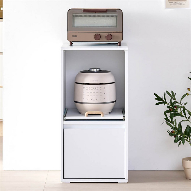 베이드 400 렌지대 소형 (착불배송), 화이트, 2단