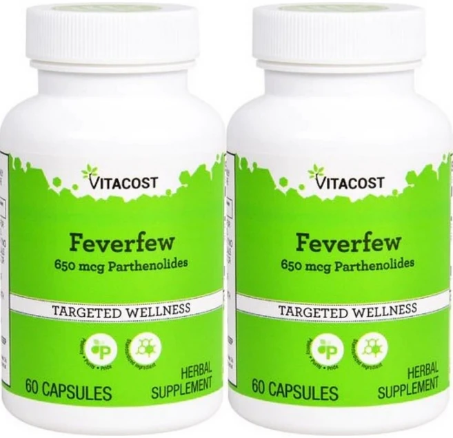 비타코스트 피버퓨 650mcg, 2팩, 60정 - 쿠팡
