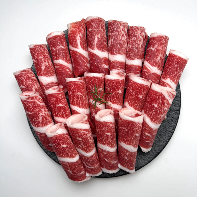 [대산축산] 국내산 한우 차돌박이 냉동, 1개, 300g