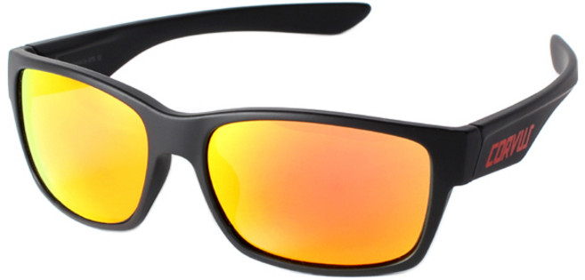 커버스 편광 스포츠 선글라스 CV-705 MADE IN KOREA 낚시 골프 운전 등산 도시어부, 블랙레드, 1개