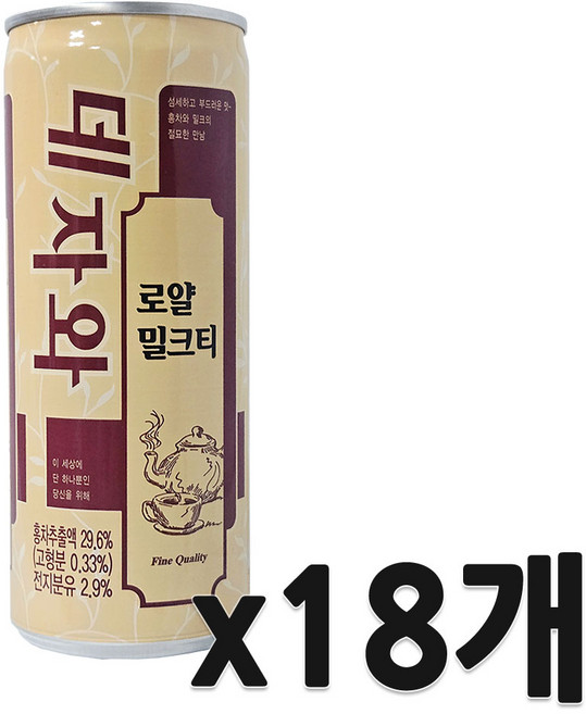 오피스큐 데자와 240ml x 30개, 18개
