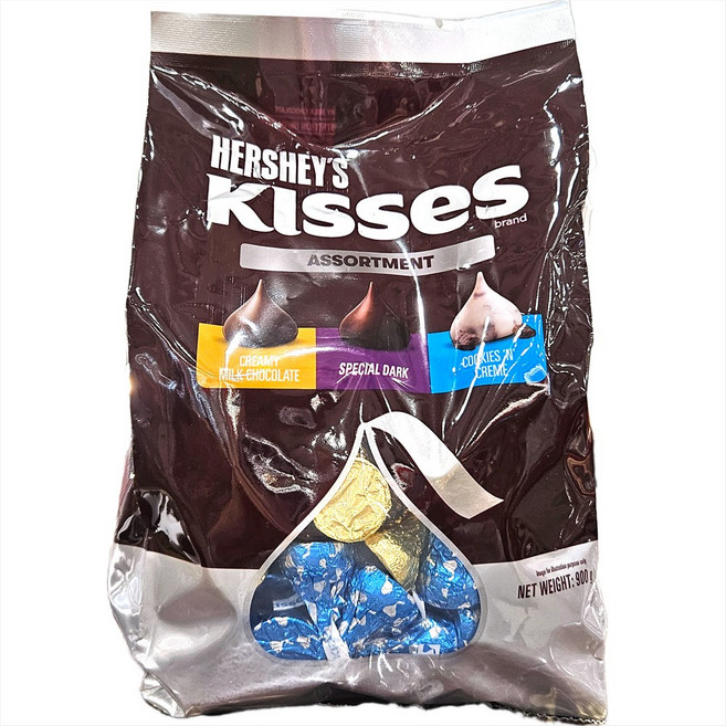 허쉬 키세스 초콜릿, 900g, 1개