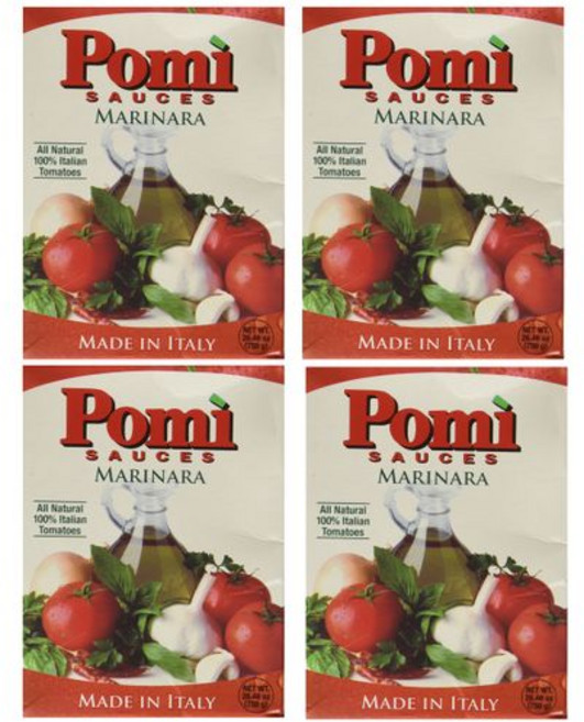 포미 USA Inc 소스 마리나라 26.46온스 (4개 팩) Pomi USA Inc Sauce Marinara 26.46 Ounce (Pack of 4), 1개